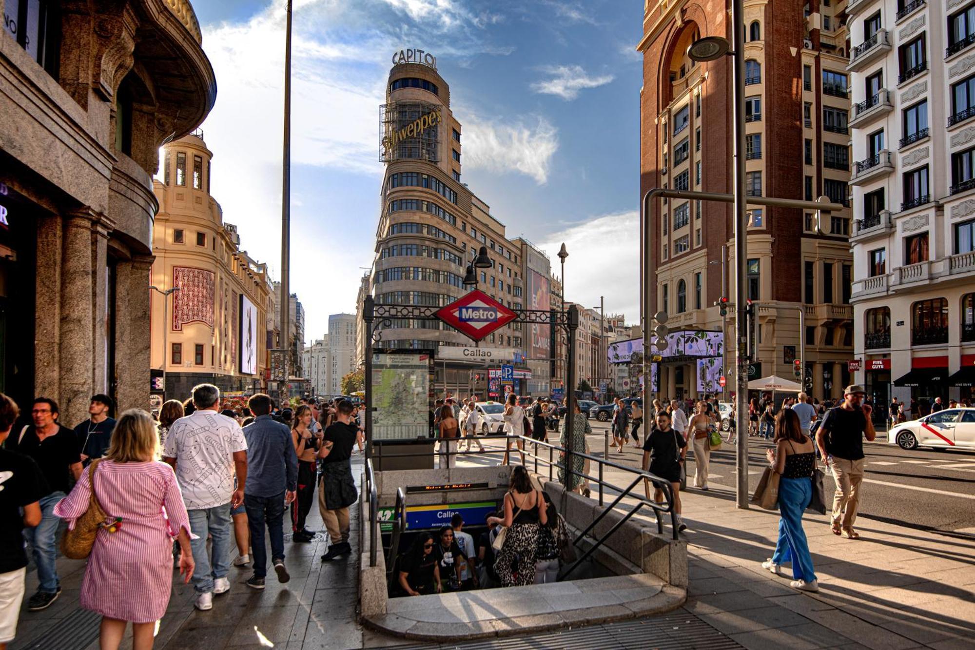 Apartamento Gran Via Callao Malasana Madrid Exterior foto